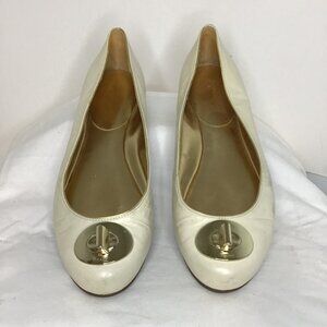 Coach Judyanna Patent Leather Ballet Flats Size 6
